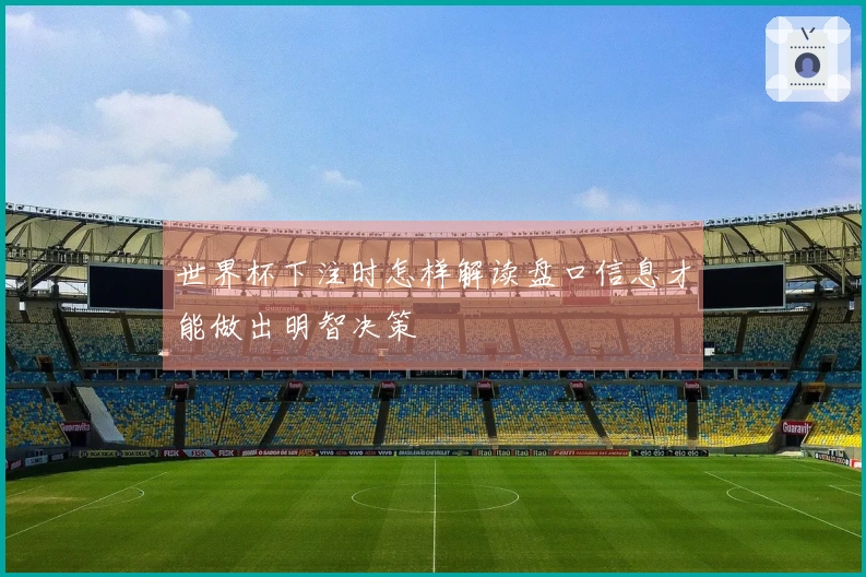世界杯下注时怎样解读盘口信息才能做出明智决策