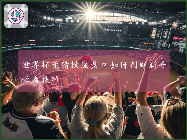 世界杯竞猜投注盘口如何判断新手必看技巧