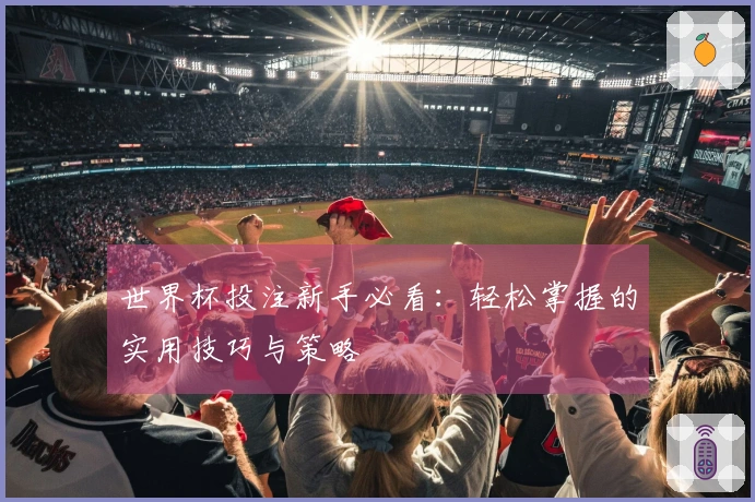 世界杯投注新手必看：轻松掌握的实用技巧与策略